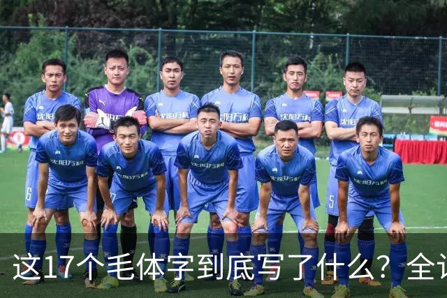 这17个毛体字到底写了什么？全认出来才算真懂草书。草书为何要讲究速度，书法不是越慢越好吗？